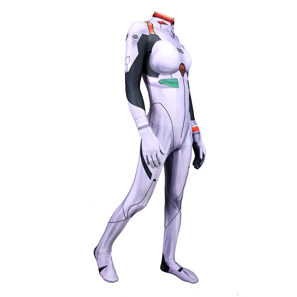 boy men party warm sexy New century Evangelion Ayanami Rei battle Cosplay anime bodysuit Halloween
