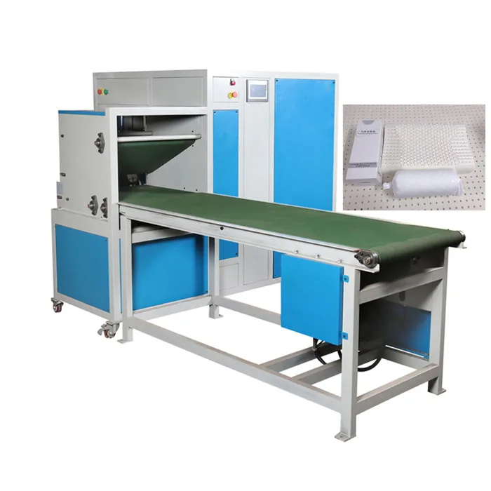 Home textile Automatic Pillow rolling machine for throw pillow body pillow comforters packing