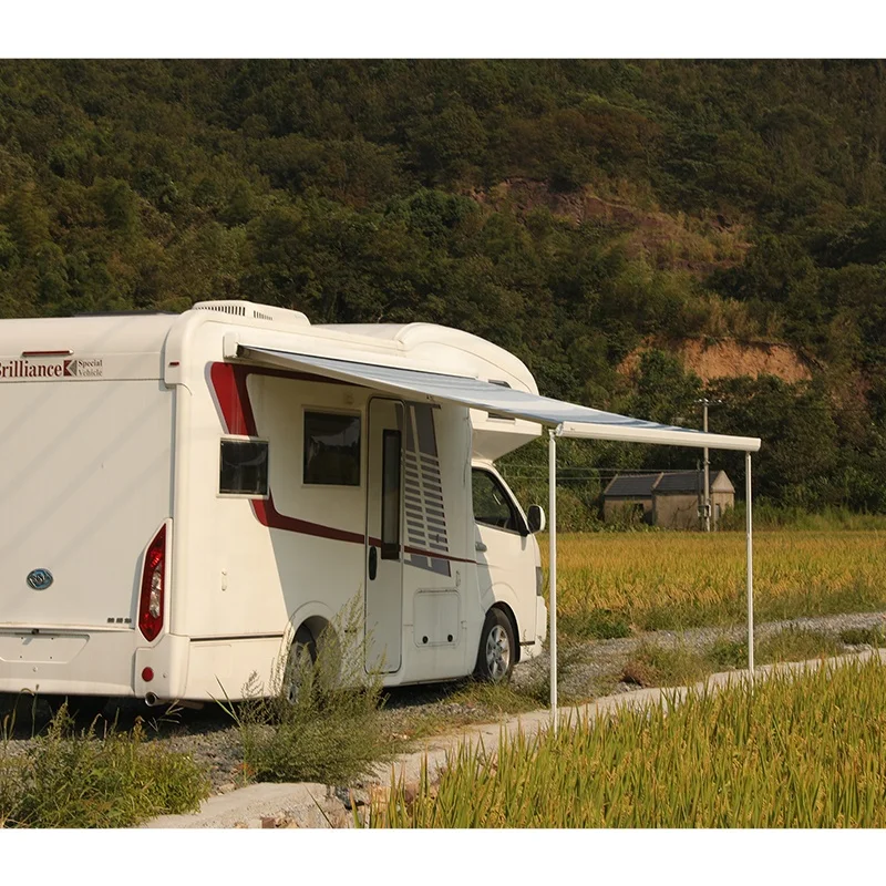 manual control  camping canopy motorhome RV camping awning