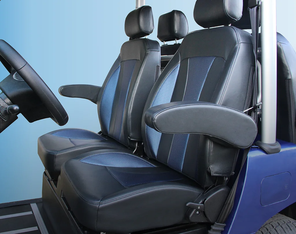 48V Sightseeing Bus Off Road HDK EVOLUTION Utility Mini Car Hotel for Sale AC 4 Seats Club Electric Golf Carts