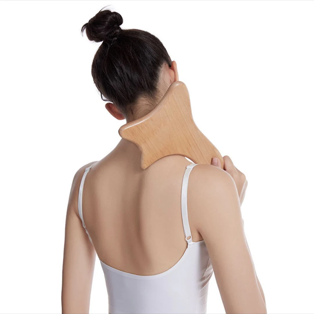 Gia certified chinese medicine apparatus wood Gua Sha board massage tool lose weight guasha