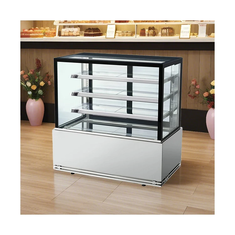 Bakery Display Showcase Cake Refrigerated Cabinet Freezer Display Cake Refrigerator Display Chiller