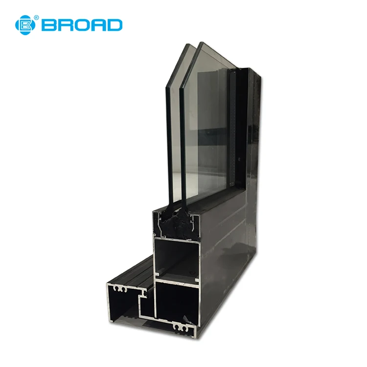 Apartment used double glazed aluminium 10 years guarantee balcony sliding doors system