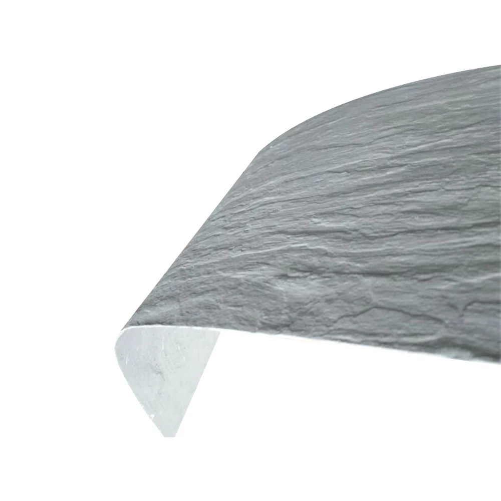 
3mm thick 4-5Kgs per sqm light flexible exterior wall tile 