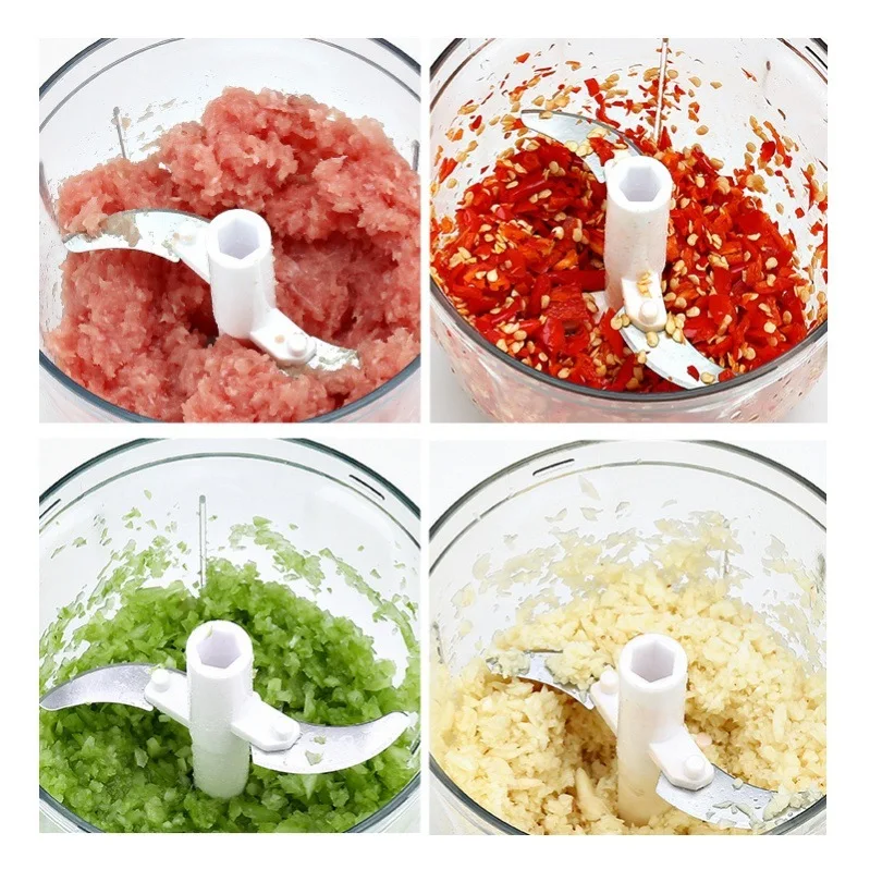 Hand-pulled garlic machine hand-operated meat shredder