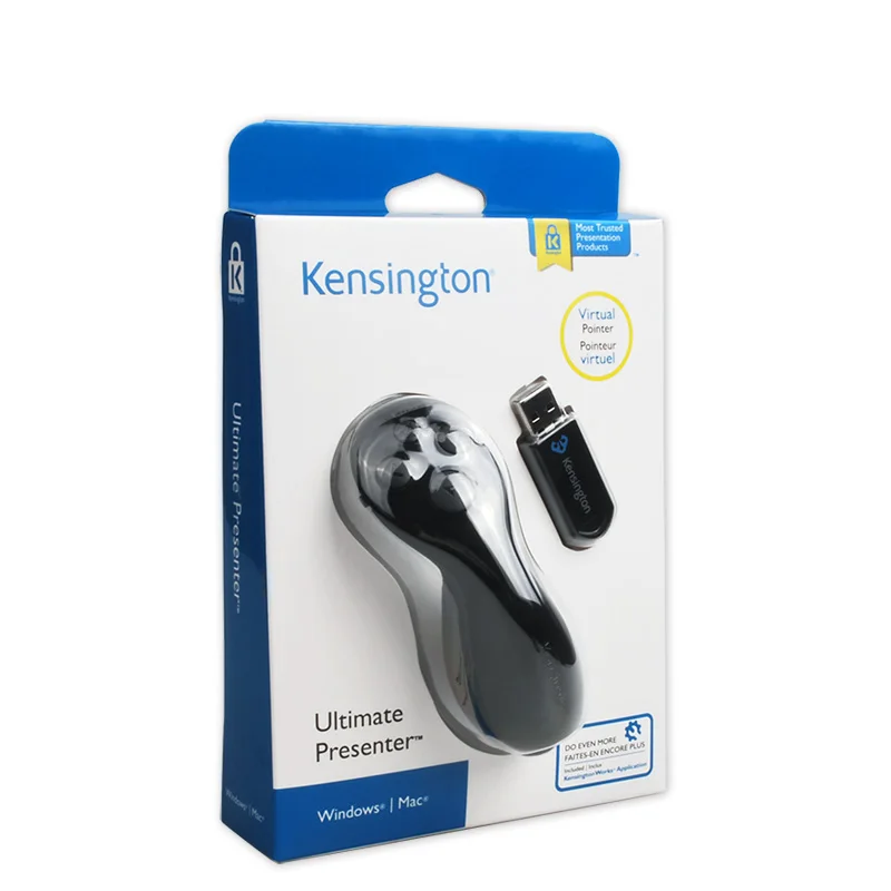 2020 New Idea 2.4Ghz Wireless Presenter with Virtual Pointer for Laser-Free High Quality USB Air Mouse for PC