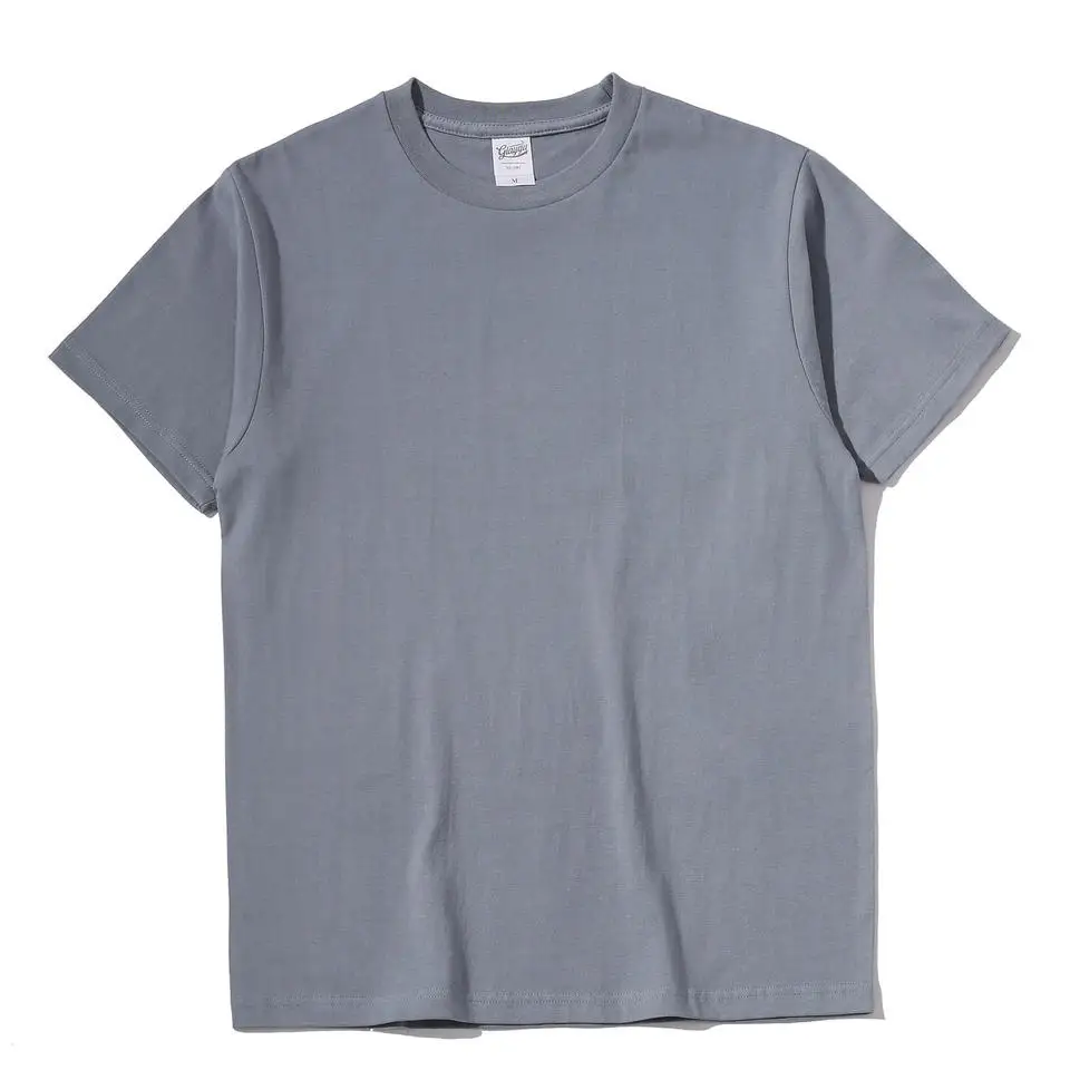 Printed Embroidery Logo Custom Blank 100% Cotton top american clothing High Quality Heavy Weight Oversize Plus size Men Tshirts