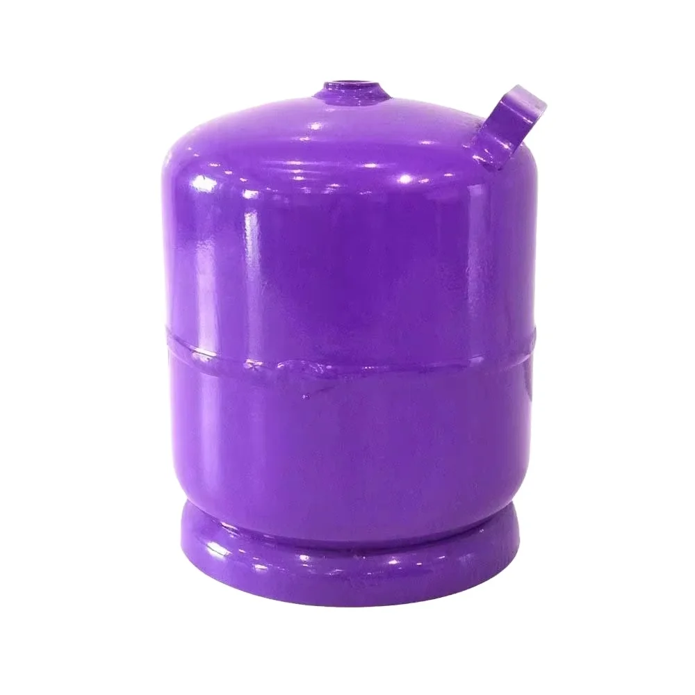 Refillable Recyclable 3KG Stainless Steel lpg Gas Cylinder with manufacturers price for Cooking Camping