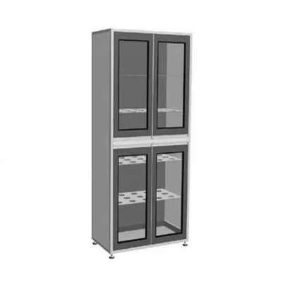 Химический лабораторный стальной шкаф со стеклянной дверью, шкаф для хранения, используемый для больницы