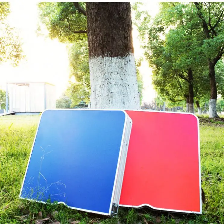 
Easy carrying aluminum outdoor folding work table 