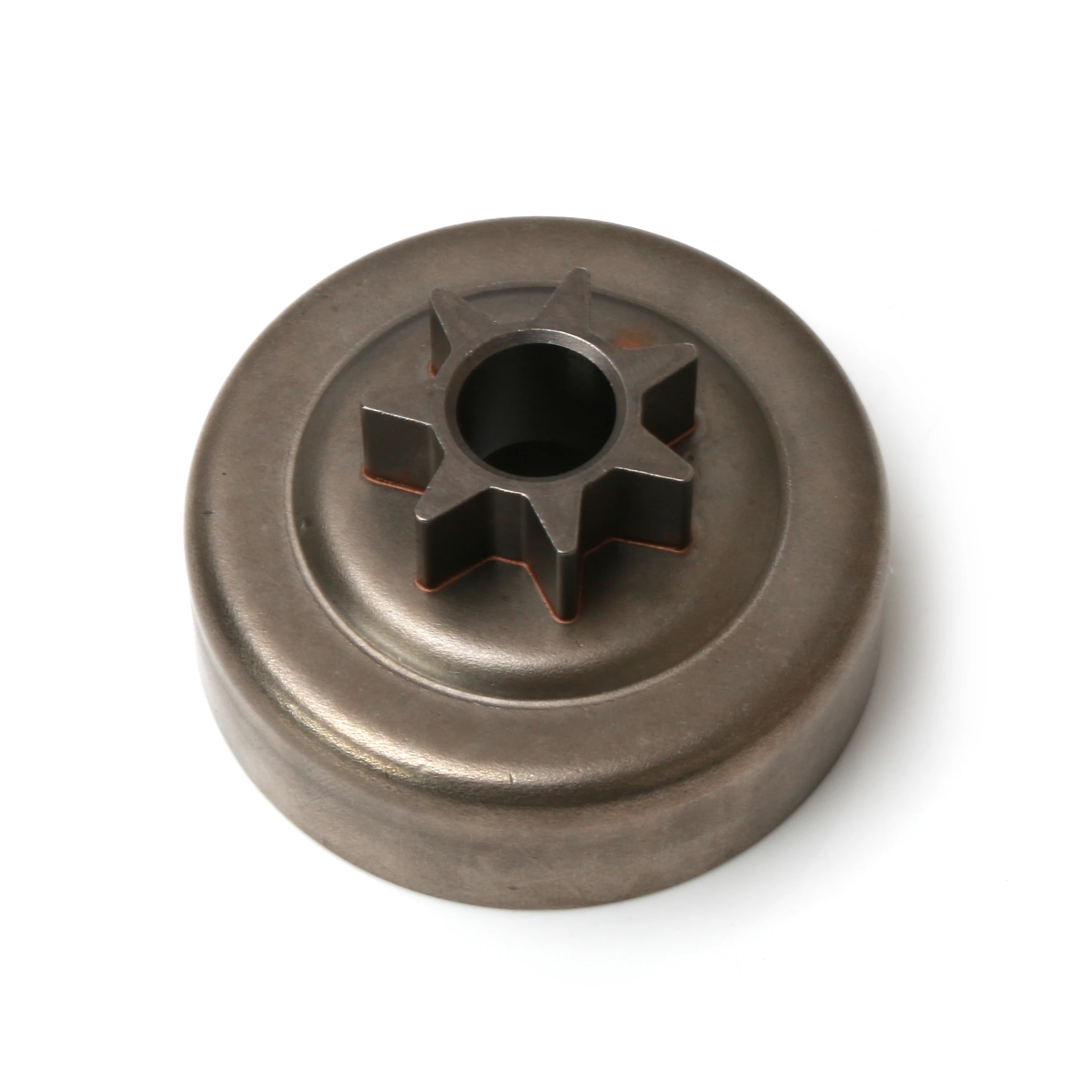 Gasoline chainsaw spare parts seven-teeth clutch drum fit for M250/018/017  chainsaw in good quality with Free sample