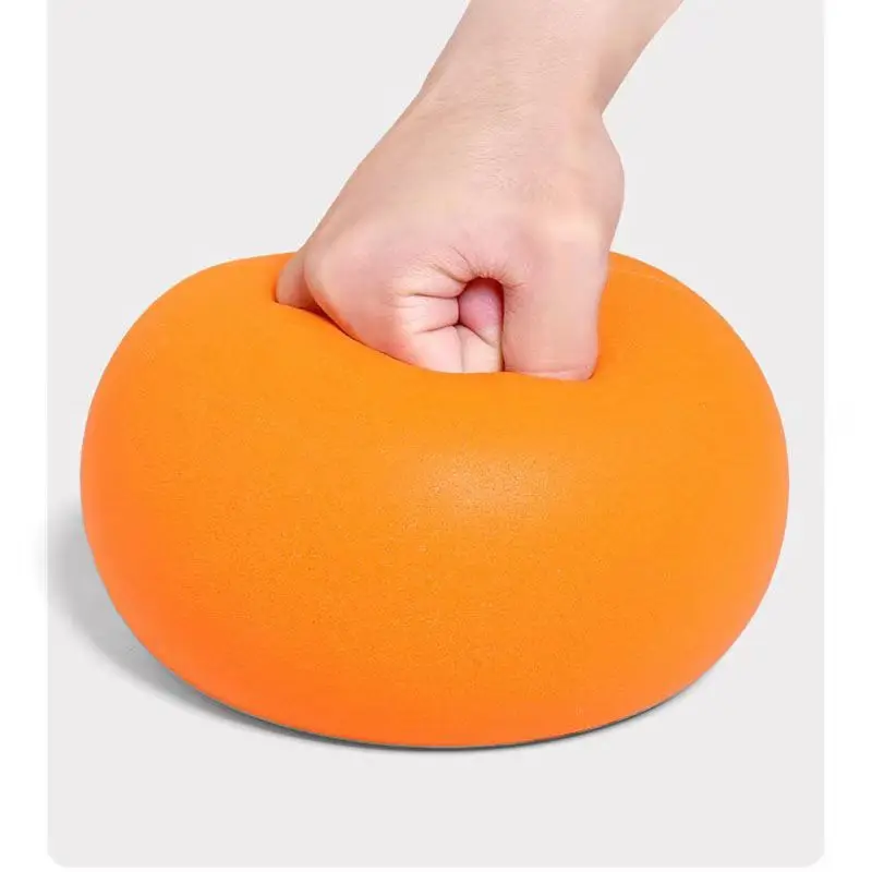 High-Elastic Mute Basketball for Kids Indoor Training Sponge Ball with Decompression & Anti-Rapping Features