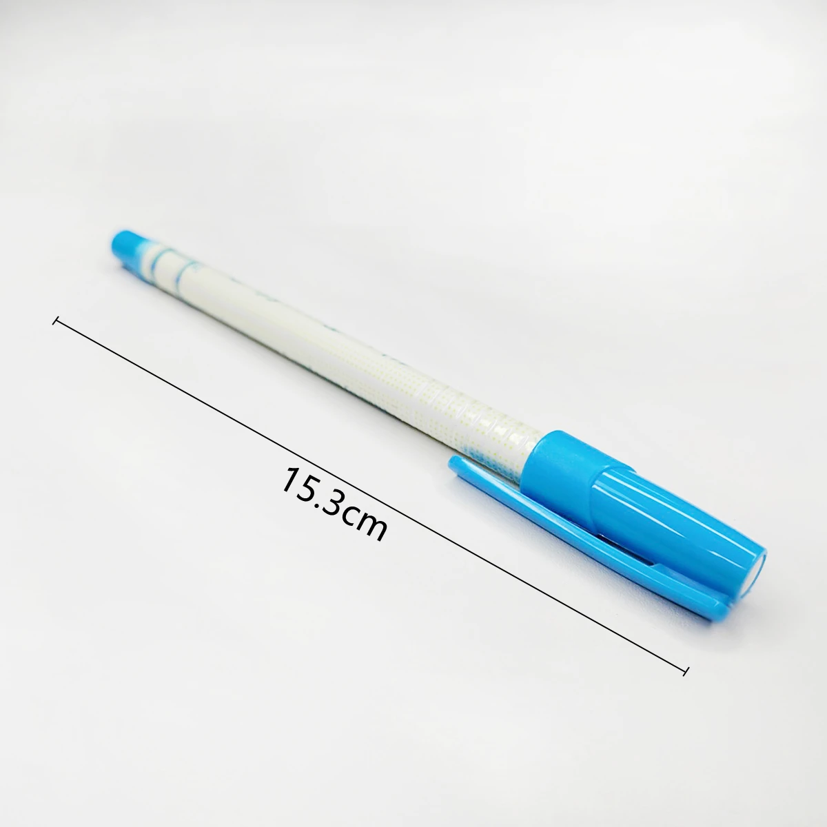 12 PACK Disappearing Ink Marking Pen, Air Water Erasable Pen/ Fabric Marker/ Temporary/ Auto-Vanishing Pen for Cloth (Blue)