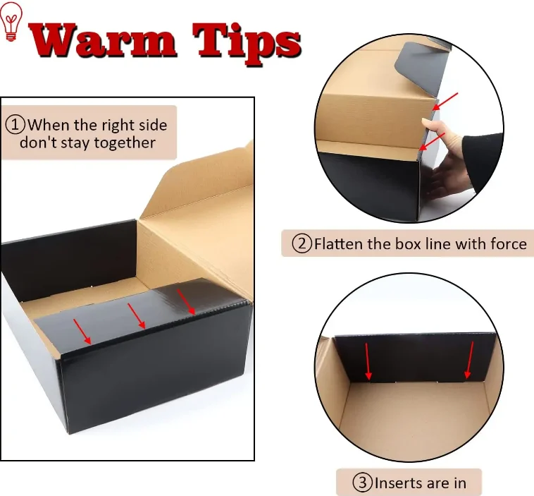 Custom Logo Dustproof Box Paper Packaging Luxury Gift Box Portable Flip Covering Storage Carton Boxes
