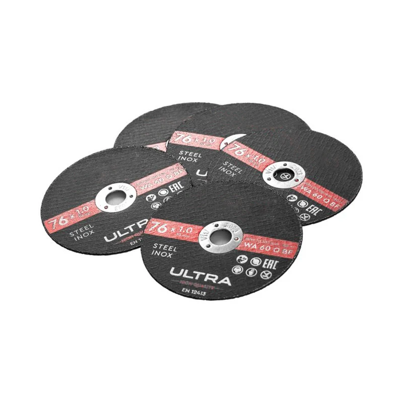 Professional new type Abrasive cutting disc 76 mm*1.0 mm *10 mm for Angle Grinder