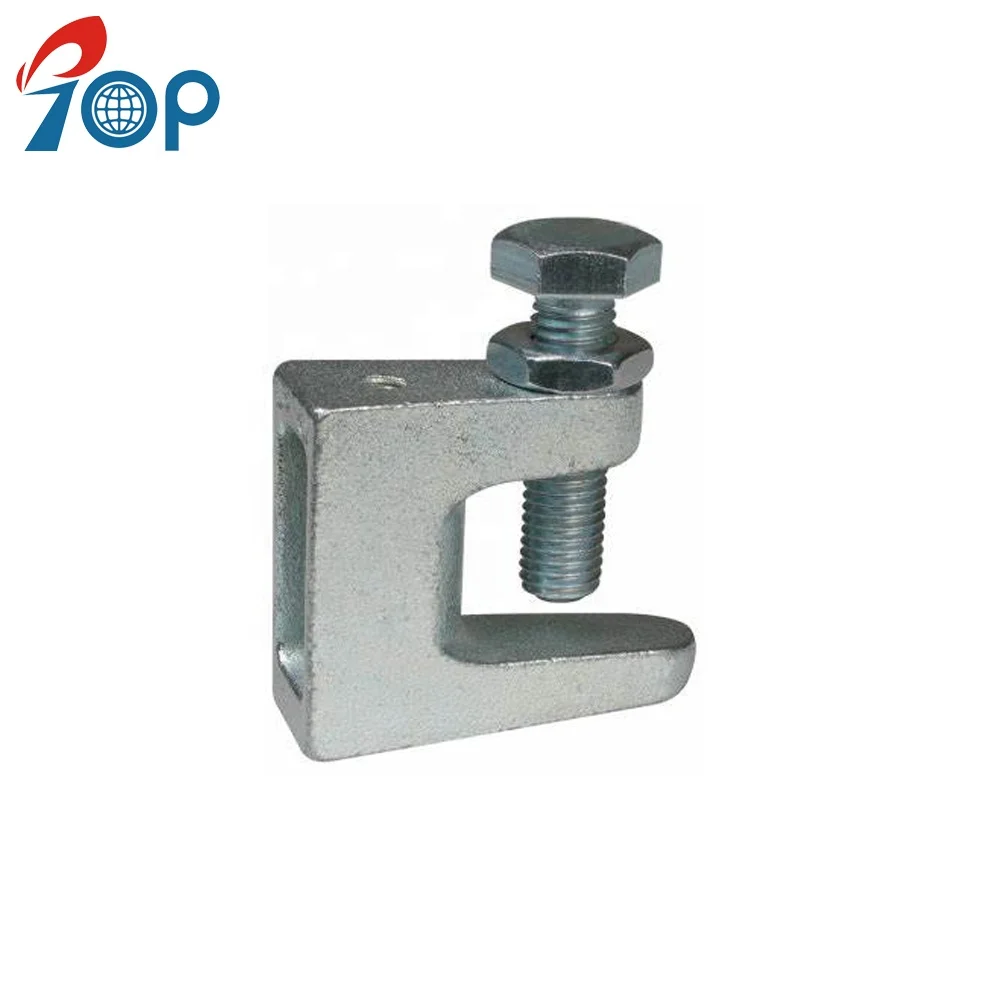 Heavy Duty Cast Iron with Zinc Plated Beam Clamp