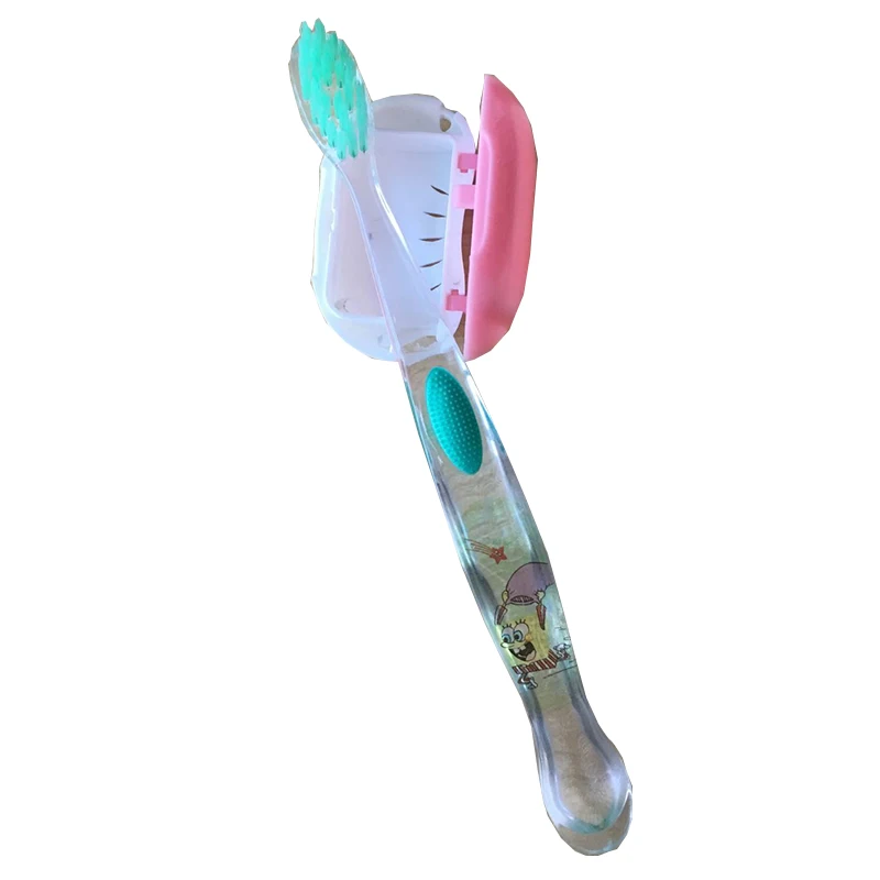 Розовый Силиконовый одинарный держатель для зубной щетки