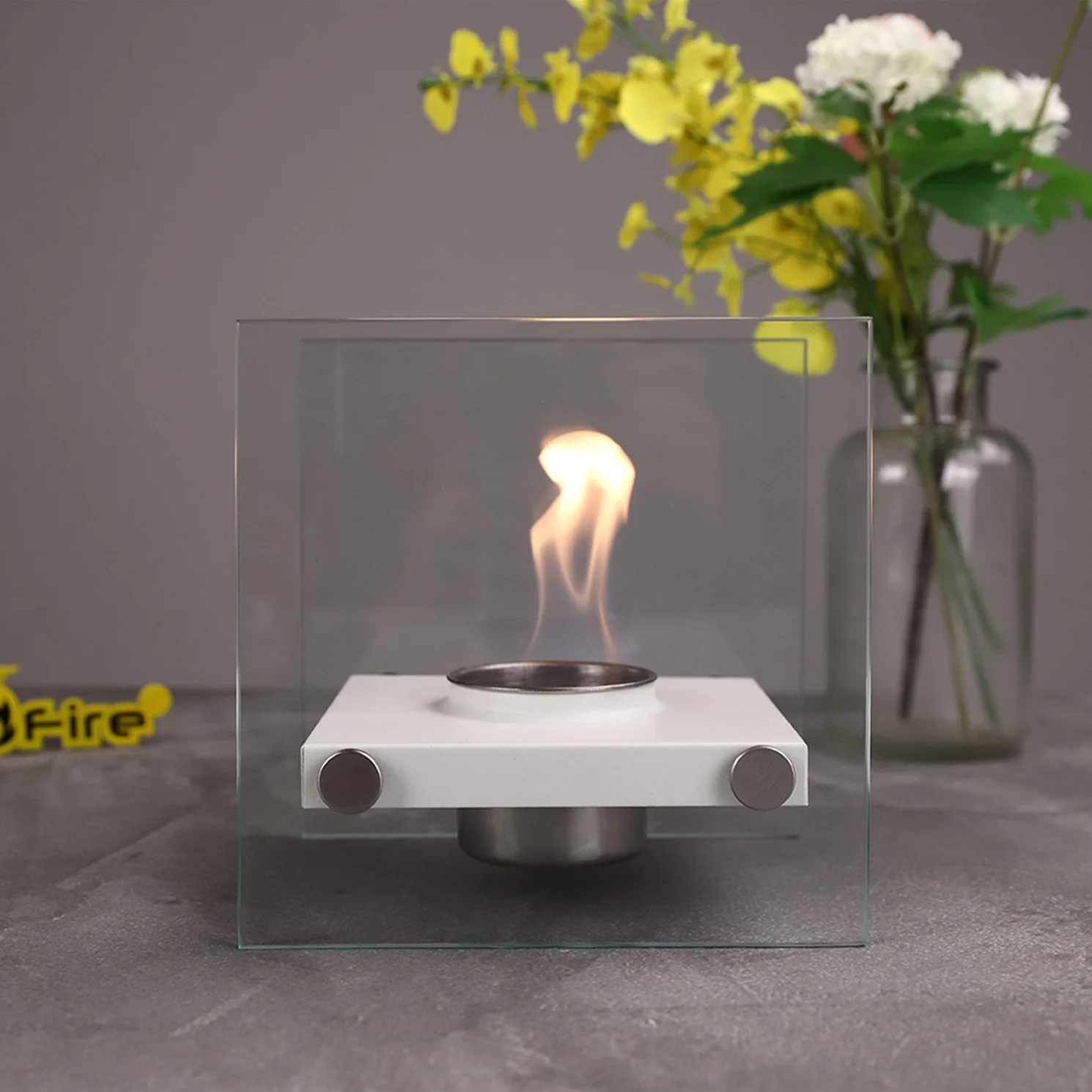 High Quality TT-55 table gel fire flame ventless portable bio ethanol tabletop fireplace