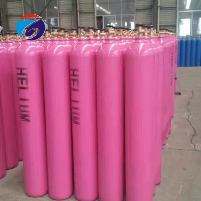 ISO9809 Standard High Pressure Balloon Grade 40L Water Capacity Helium Gas Cylinder
