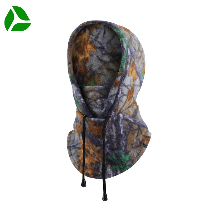 Velvet Balaclavas Wind-Resistant Winter Neck Gaiter Fleece Mask for Men Women Warm Face Cover Hat Cap Scarf Camouflage Ski Masks