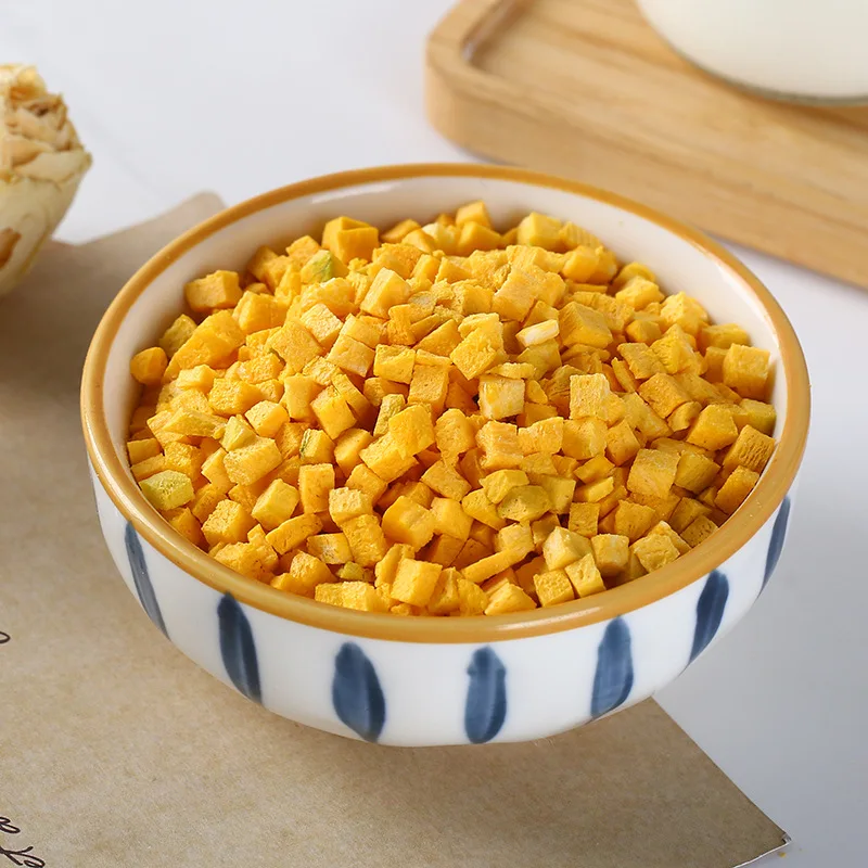 car Beauty Salon Freeze Dried Pumpkin Bestseller Wholesale Customization Popular Selling Freeze Dried Pumpkin