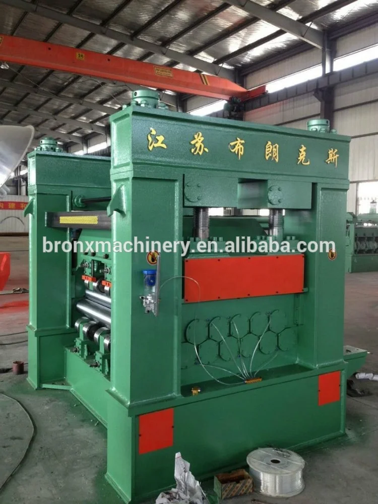 
New product fourfold steel plates straightening machine 