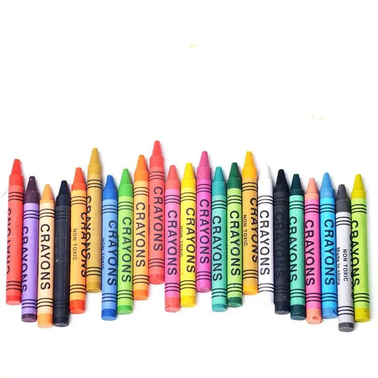 Crayons Bulk 12/24 Crayon Packs with Assorted Colors School Supplies
