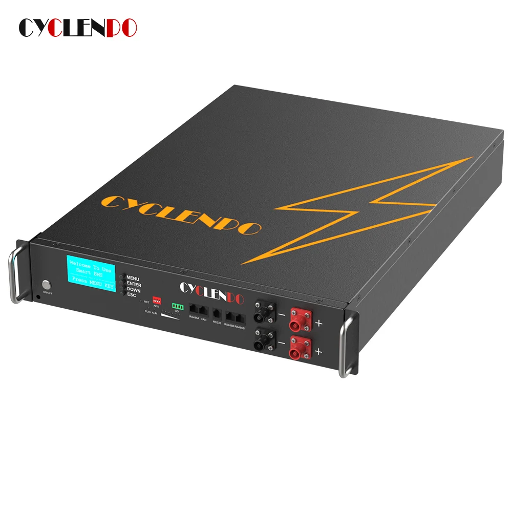 Ultra thin 48v server rack battery for energy storage