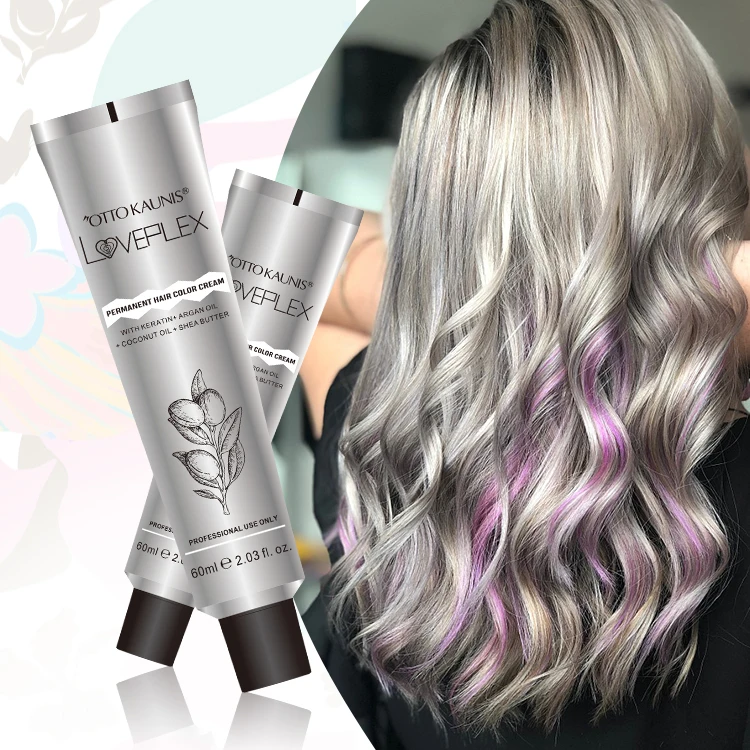 Wholesale Private Brands Customise Formula Professional Salon Hair Color Hair Dye Bleach Cream