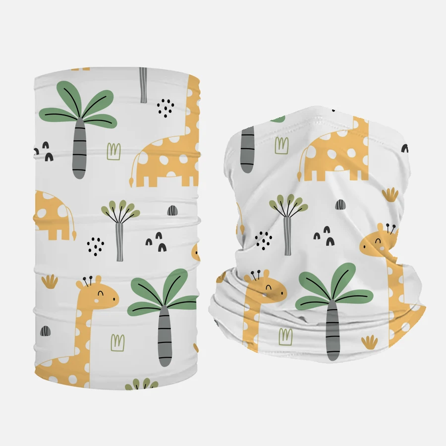 2024 promotional Wholesale Recycled Bandana Polyester Seamless Camo Tube Face headwear Microfiber Recycled Bandana