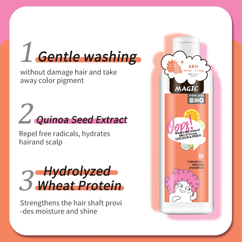 Factory custom private label hair conditioner and shampoo sets wholesale OEM ODM Chemical treated shampoo for professional salon