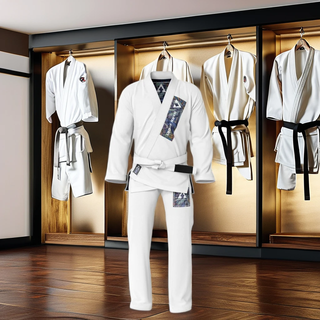 Лидер продаж BJJ GI Высокое качество 100% хлопок белый джиу джитсу Gi OEM Bjj Дзюдо Униформа унисекс дзюдо костюм кимоно