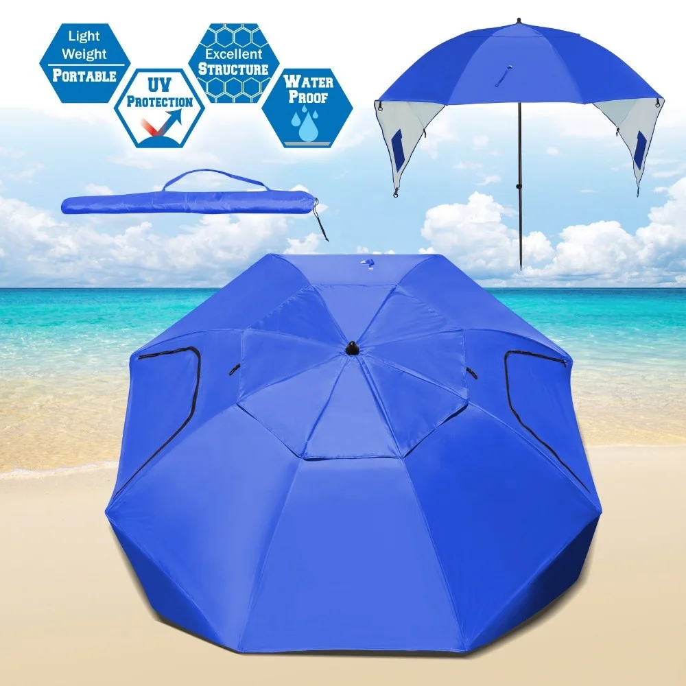 Patio Cottage Courtyard Garden Outdoor Beach Umbrella Outdoor Sunshade Furniture Sea Beach Leisure Umbrella Sunshade Umbrella