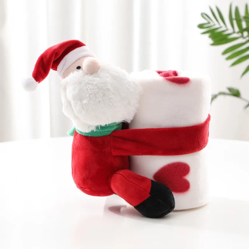 For Four Seasons Christmas Good Quality Stuffed Animal Blanket Polar Fleece Infant Swaddle Blanket