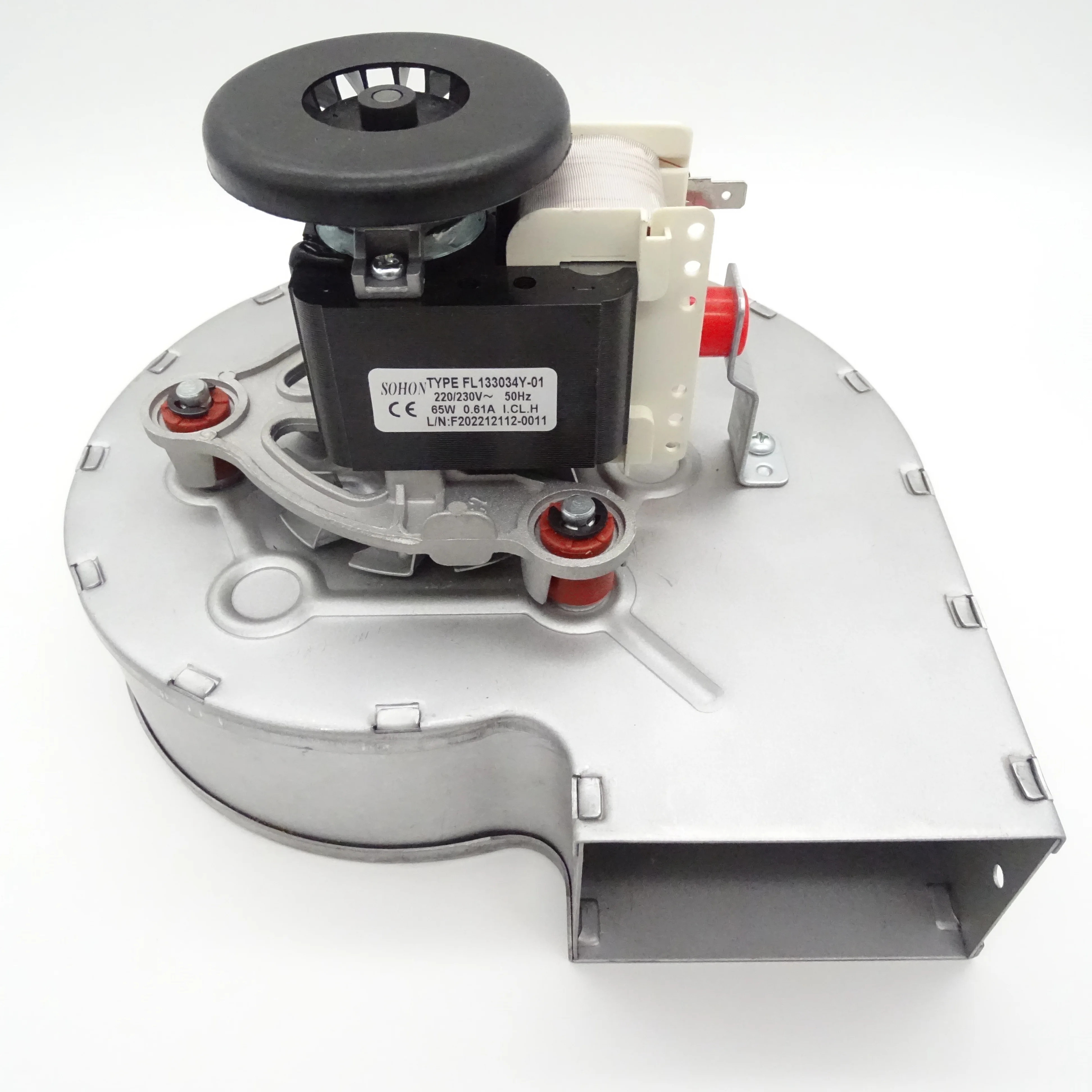 High Pressure Combustion Blower Fan for Gas Heater Pellet Burner Biogas Fireplace Stove Boiler Oven Furnace AC 110/230 65W