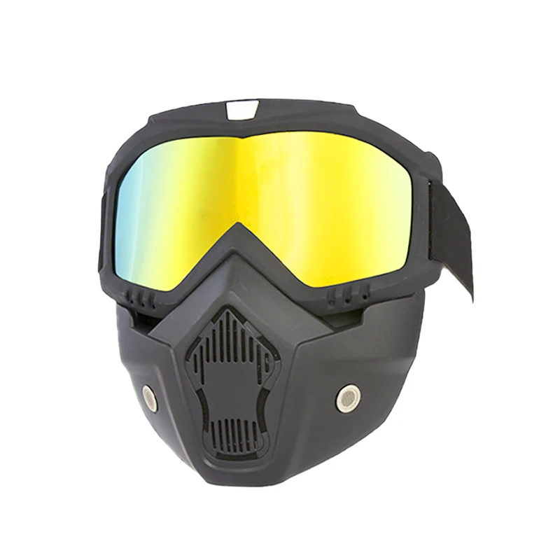 Motorcycle Helmet Mask Tactical Military Paintball  CS  Masks Shooting Goggles Motorcycle Hiking Full Face Mask