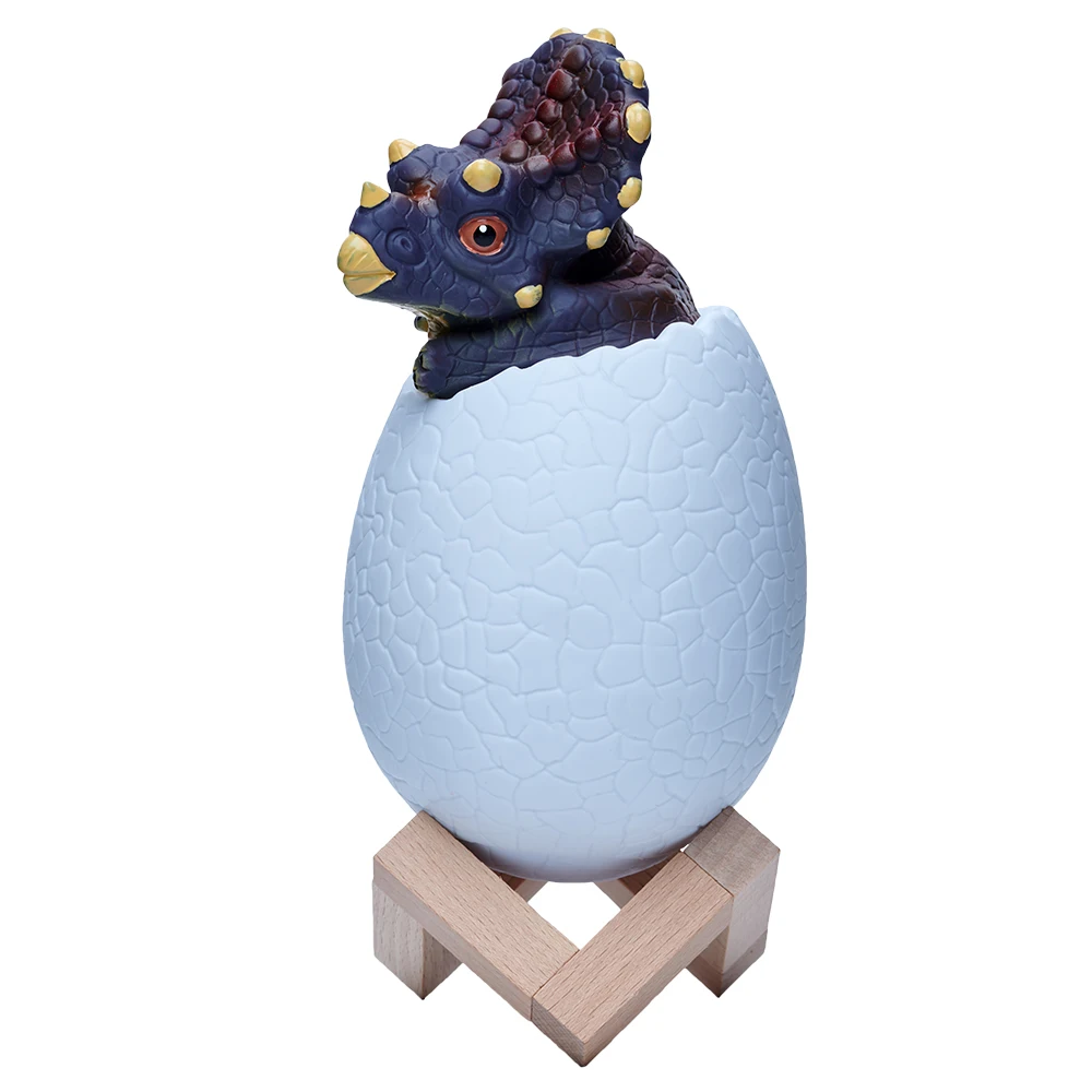 3/16 видов цветов LED 3d Tap Clap Dinosaur Night Light для украшения детской комнаты USB перезаряжаемая