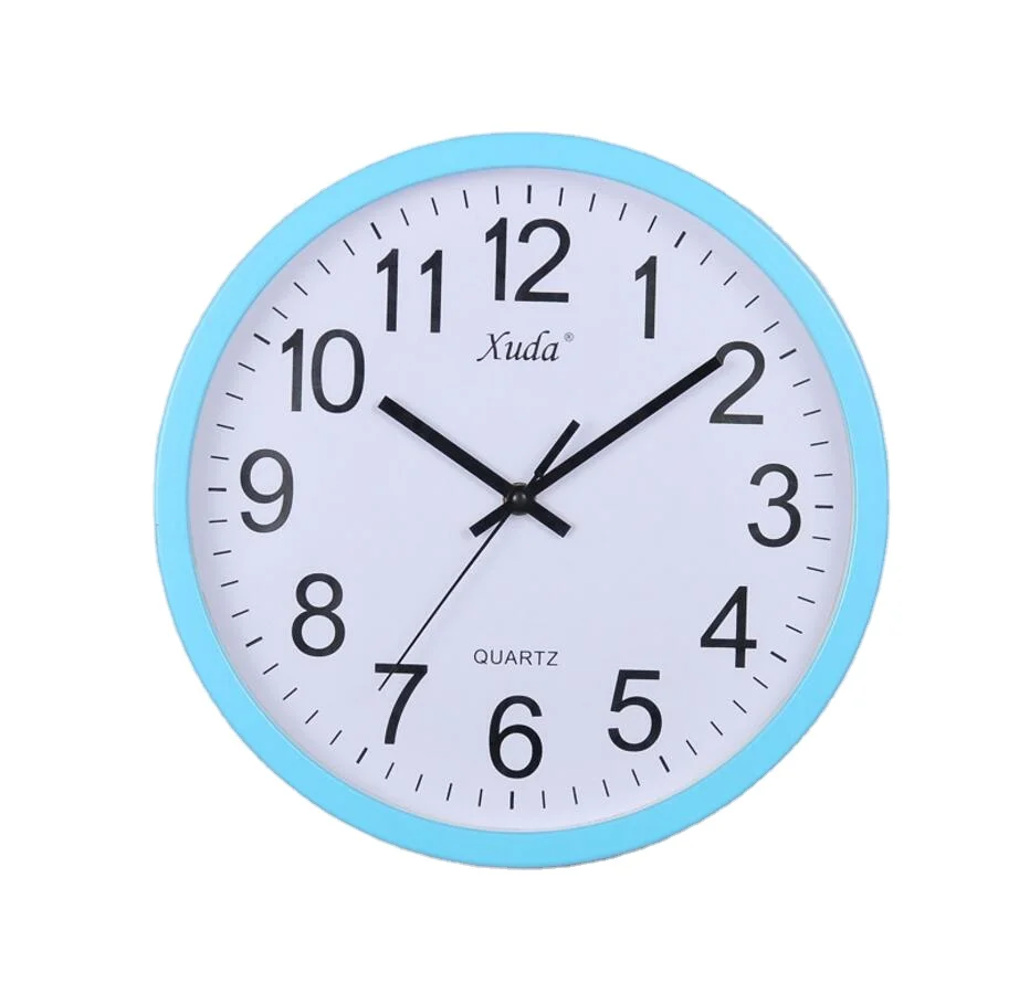 Wholesale household Cheap New High Quality Wholesale Cheap Plastic Wall Clocks