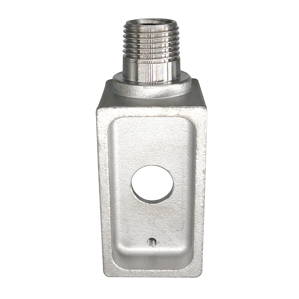 Custom CNC Lathe Turning Milling Service Aluminium Stainless Steel Electric Connection Box Outer Thread
