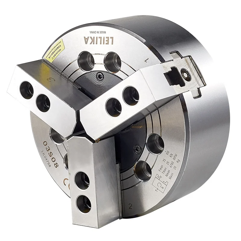 
3 jaws high speed Closed-Center Hydraulic Power Chuck 