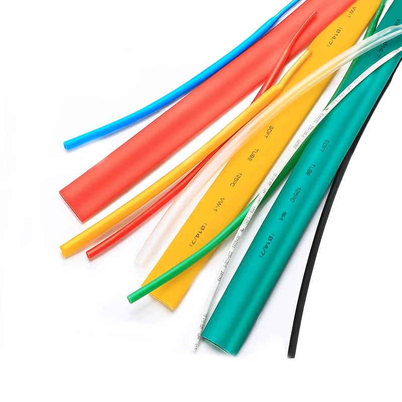 Electrical Wire Cable Wrap Assortment Electric Insulation Heat Shrink Tube 1.0-150mm Color Heat Shrink Tubing