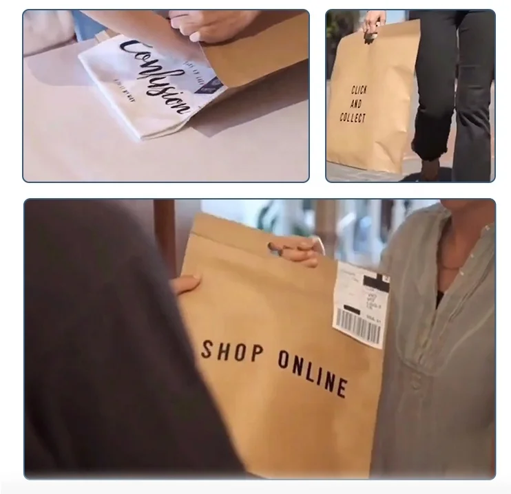 GDCX Postage Bag Custom Logo Post Packing Packaging Package Eco Mailer Biodegradable Plant Based Polymailers And Paper Bags