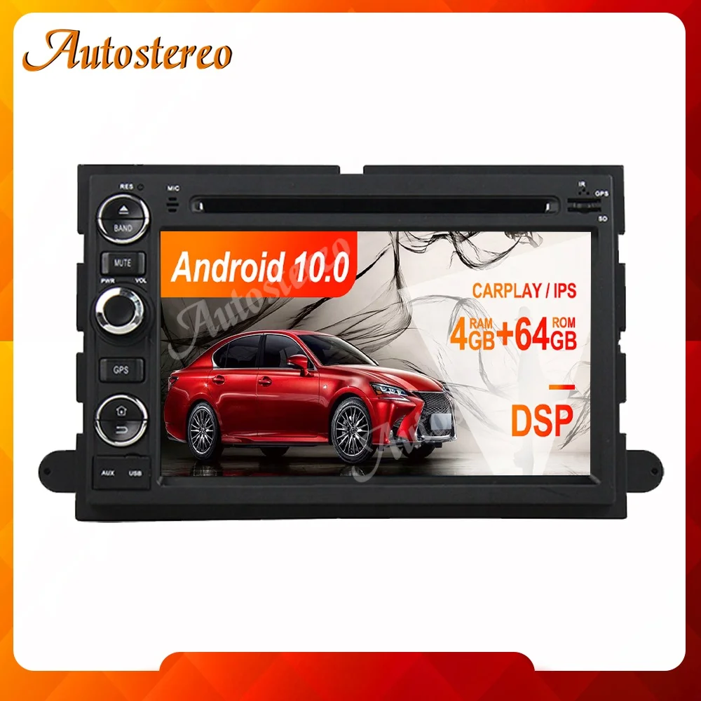 Android 10 128G For Ford Fusion/Explorer/F150/ Edge/Expedition Car DVD Play Multimedia Player GPS Navigation Auto Radio HeadUnit