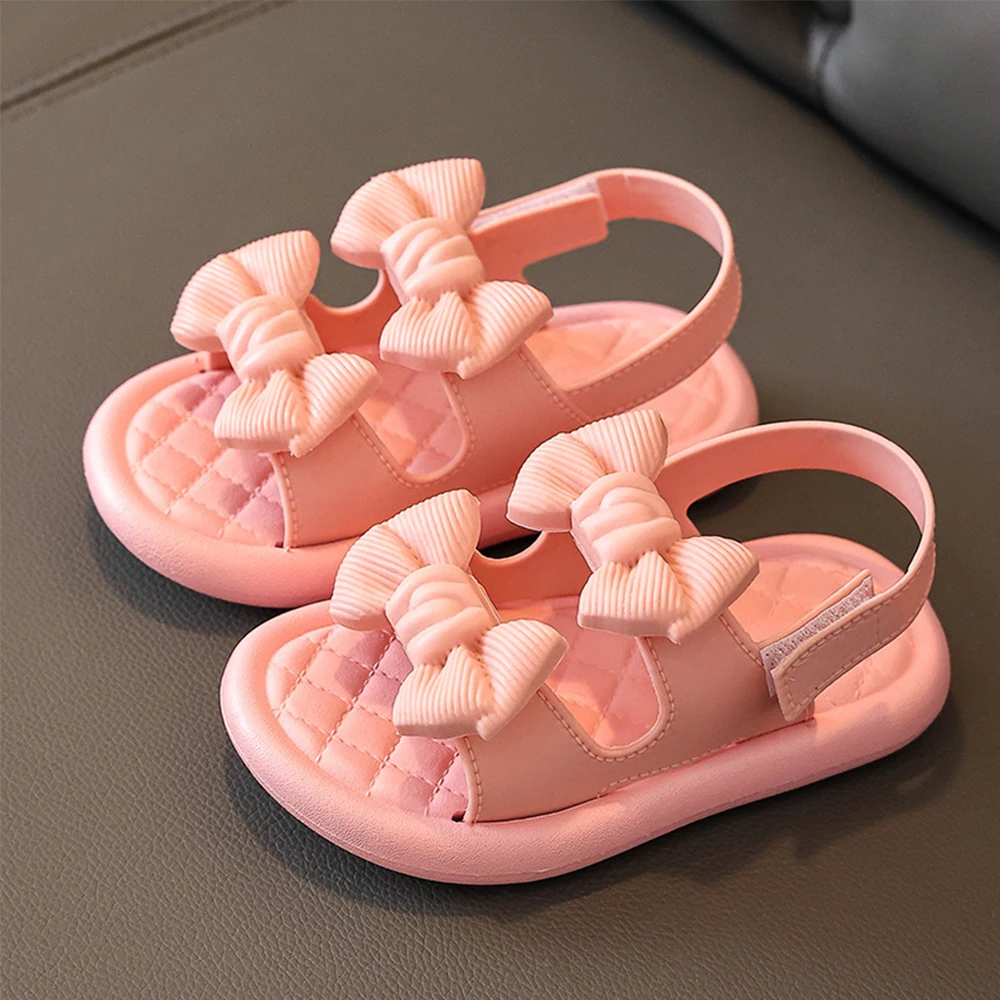 2024 New Kids Cheap Outdoor Casual Soft Bottom Beach Shoes Sandals Cute Baby Toddler Sandals for Girls