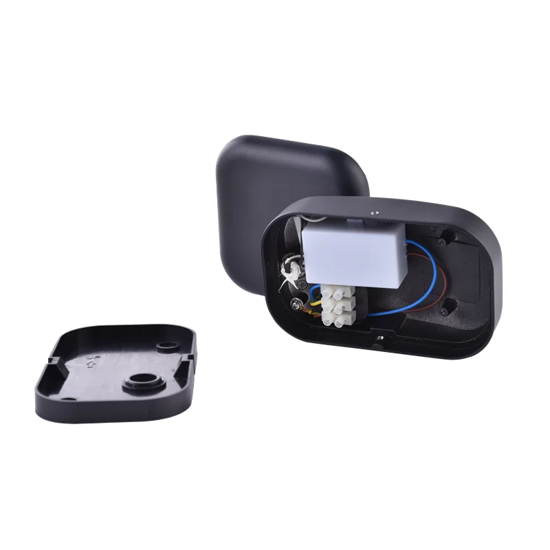 Decorative die-cast aluminum square garden wall mounted cube adjustable led outdoor wall light