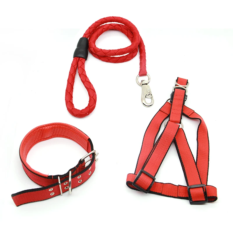 Pet Dog Rope High Density Strong  Durable Buckle Adjustable Pet Leash  Tow Rope Brawding Walking Dog