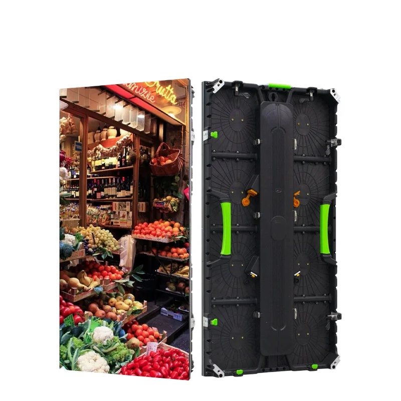 New Design P3.91 LED Screen Outdoor Rental Display Panel 500*1000mm with Corner Protector