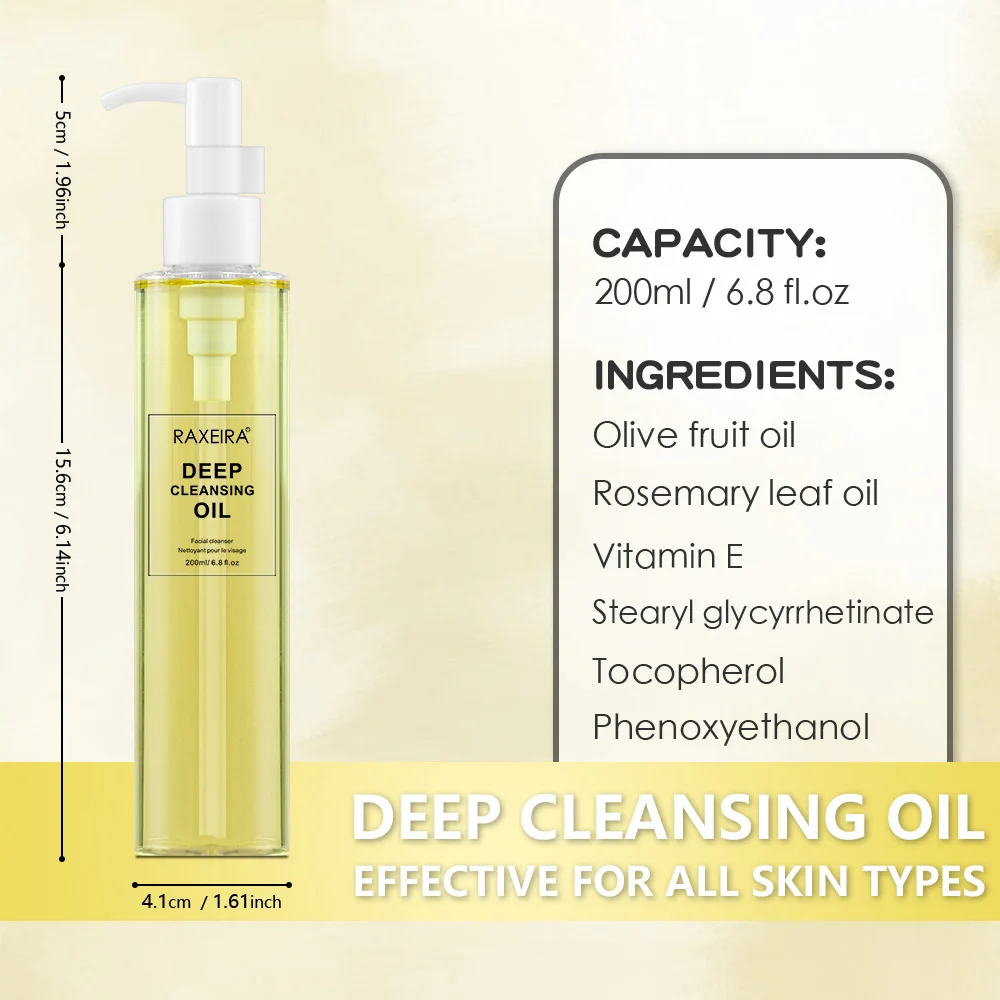 OEM/ODM Beauty Products Makeup Cleansing Oil Remover Face Wash Daily Vegan Facial Cleansing Oil For Face