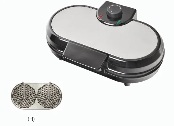 automatic pancake waffle  maker machine 5.5 inch Dual Waffle or Pancake