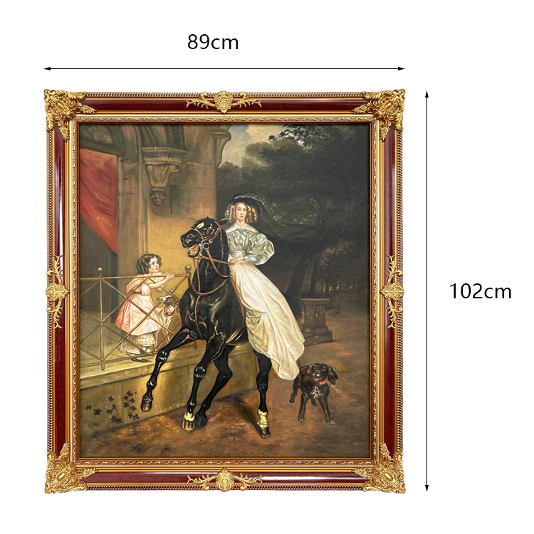 Briullov Karl Pavlovich Horsewoman Reproductions Of Famous Paintings 19th Century, Classic Oil Painting